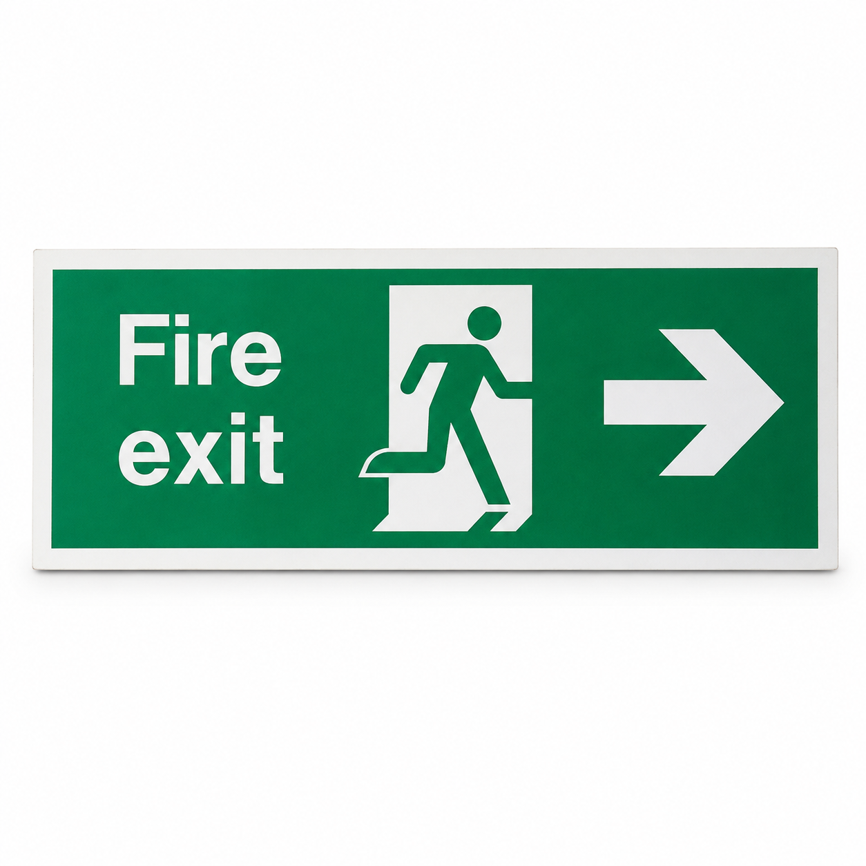 Fire Exit Right Arrow Sign