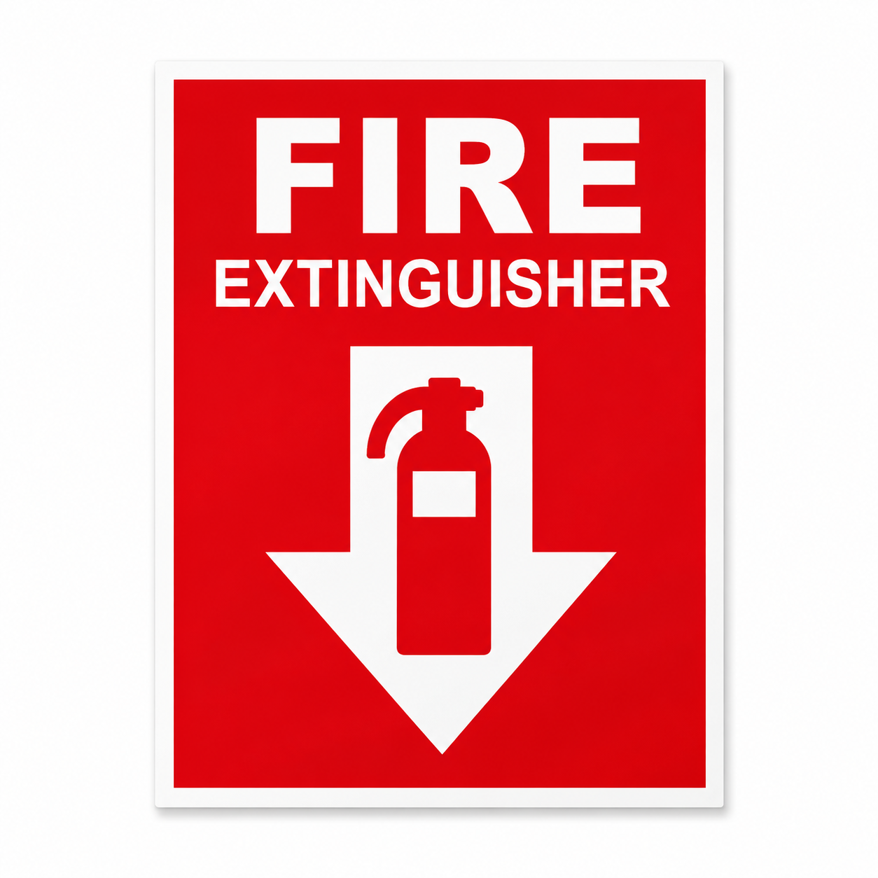 Fire Extinguisher Sign