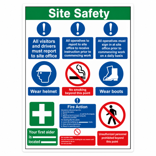 Site Safety Sign
